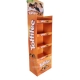 4 Shelf Cardboard Floor Display Rack for Toffee Candy