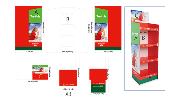 Cardboard Floor Displays Template.png