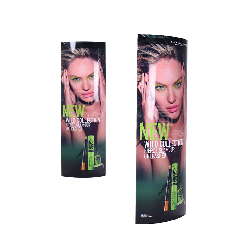 Cosmetics POP Elliptical Column Display-3 Cosmetics POP Elliptical Column Display-3