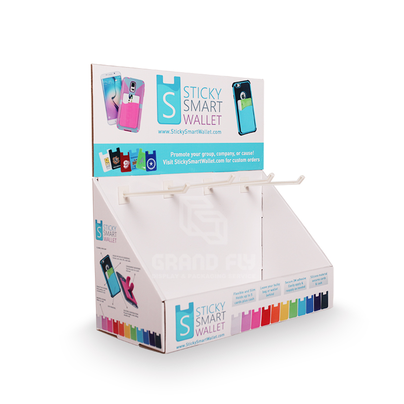 Countertop Display with Peg Hook for Mobile Accessories-1 Countertop Display with Peg Hook for Mobile Accessories-1