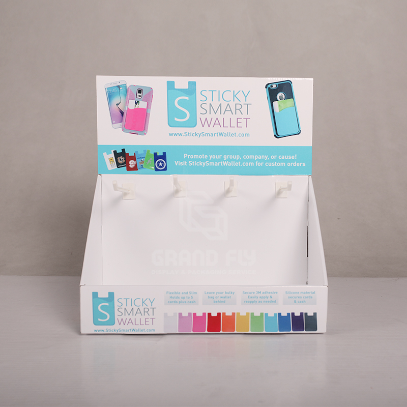 Countertop Display with Peg Hook for Mobile Accessories-2 Countertop Display with Peg Hook for Mobile Accessories-2