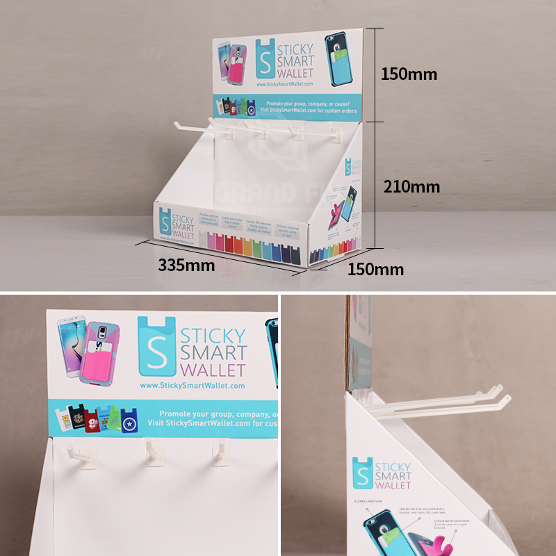 Countertop Display with Peg Hook for Mobile Accessories-4 Countertop Display with Peg Hook for Mobile Accessories-4