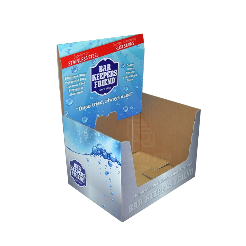 Custom Printed Cardboard Shelf Ready Box-1 Custom Printed Cardboard Shelf Ready Box-1