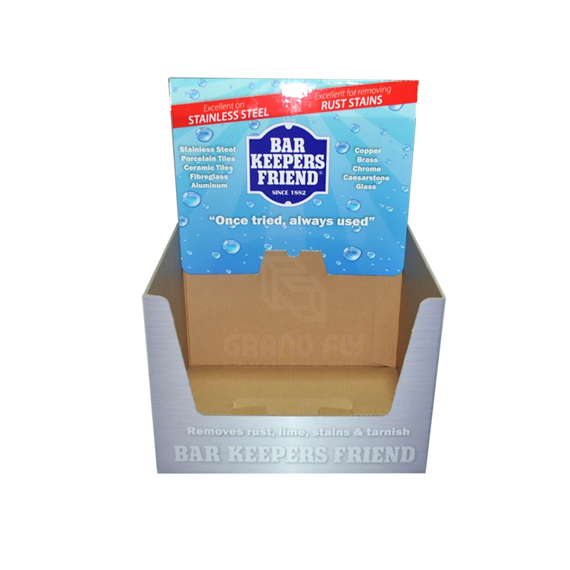 Custom Printed Cardboard Shelf Ready Box-2 Custom Printed Cardboard Shelf Ready Box-2