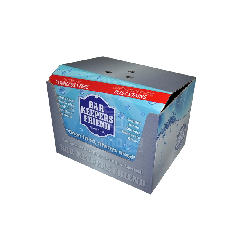 Custom Printed Cardboard Shelf Ready Box-4 Custom Printed Cardboard Shelf Ready Box-4