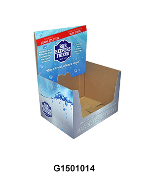 Custom Printed Cardboard Shelf Ready Box