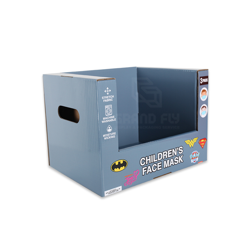 Custom Printed Carton Stackable Trays for Mask-1 Custom Printed Carton Stackable Trays for Mask-1