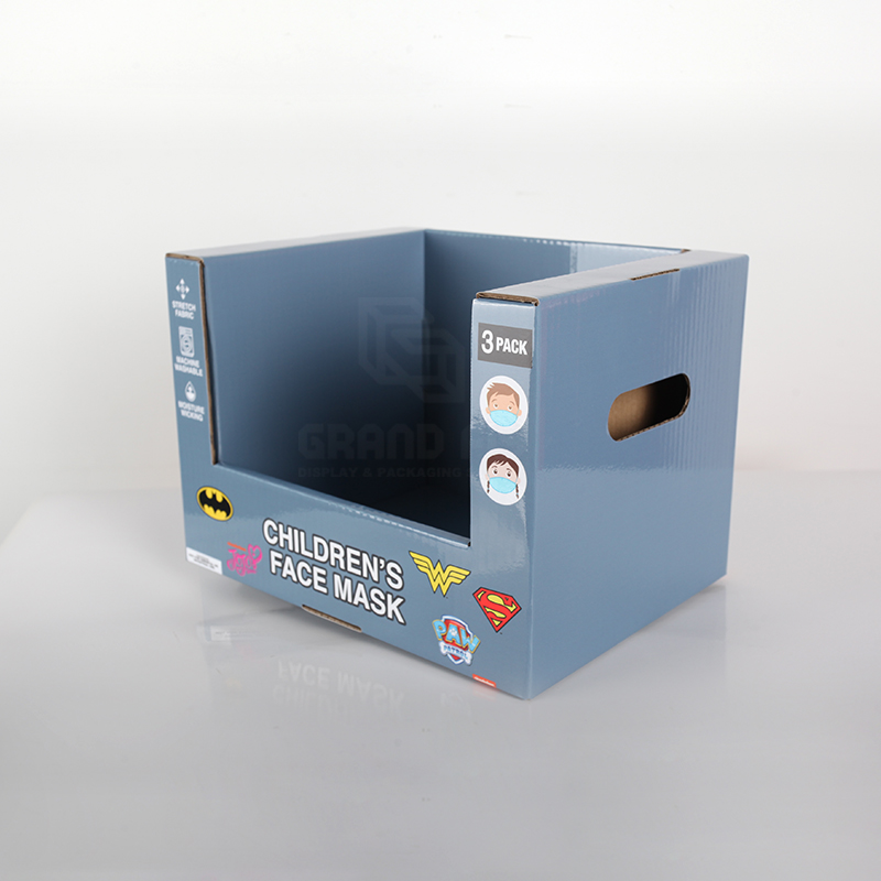 Custom Printed Carton Stackable Trays for Mask-3 Custom Printed Carton Stackable Trays for Mask-3