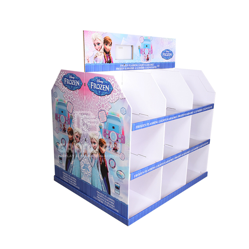 Custom Temporary Corrugated Full Pallet Display for Toy-1 Custom Temporary Corrugated Full Pallet Display for Toy-1