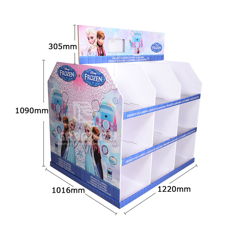 Custom Temporary Corrugated Full Pallet Display for Toy-4 Custom Temporary Corrugated Full Pallet Display for Toy-4
