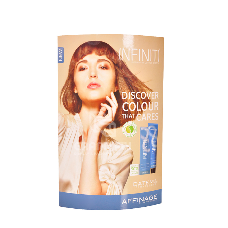 Eye-catching Counter Top Elliptical Column Display Standee-2 Eye-catching Counter Top Elliptical Column Display Standee-2
