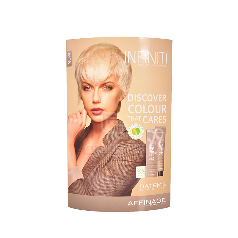 Eye-catching Counter Top Elliptical Column Display Standee-3 Eye-catching Counter Top Elliptical Column Display Standee-3