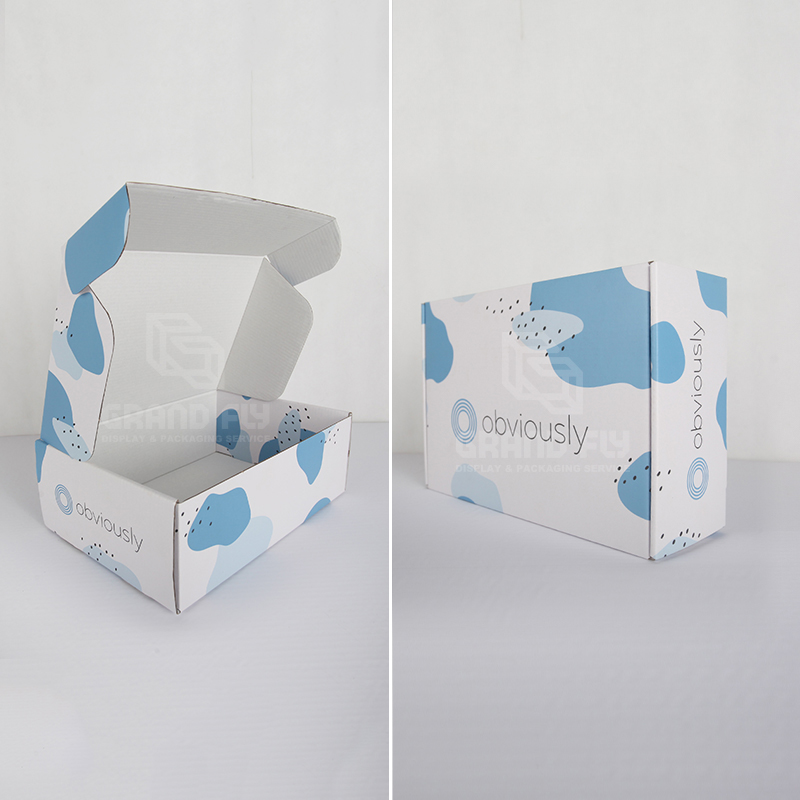 Foldable Custom Printed Corrugated Mailer Shipping Box-2 Foldable Custom Printed Corrugated Mailer Shipping Box-2