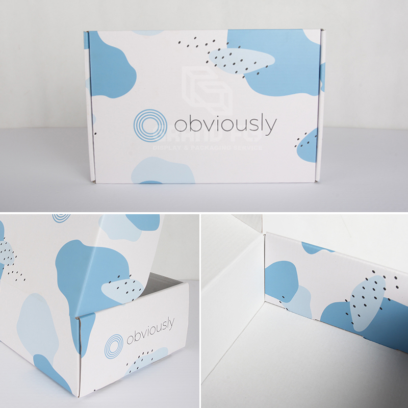 Foldable Custom Printed Corrugated Mailer Shipping Box-4 Foldable Custom Printed Corrugated Mailer Shipping Box-4