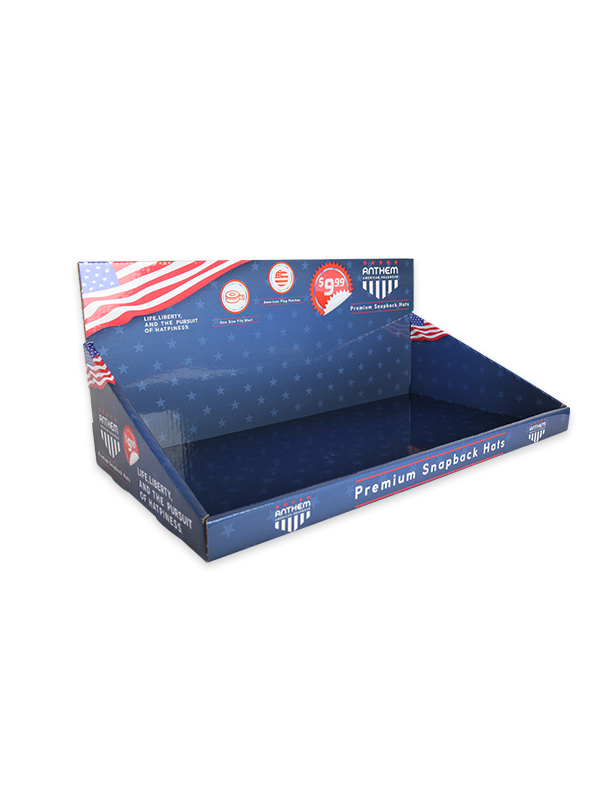 Custom Cardboard Counter Display PDQ Tray