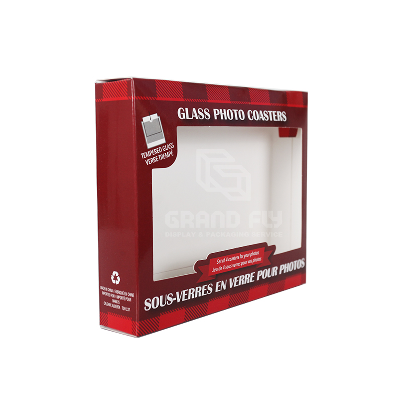Products Packaging Box with PVC window-1 Products Packaging Box with PVC window-1