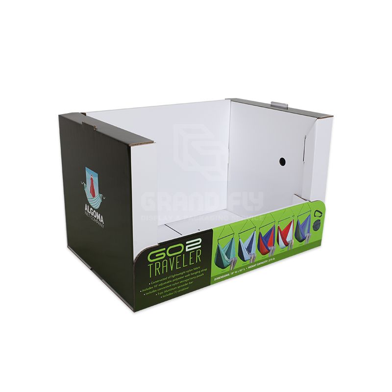 Stable Corrugated Cardboard Stackable Display-2 Stable Corrugated Cardboard Stackable Display-2