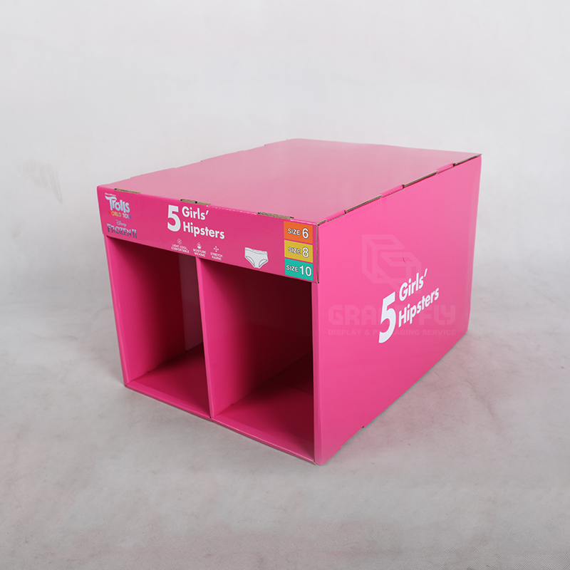 Stable Corrugated Stackable Display for Underwear-3 Stable Corrugated Stackable Display for Underwear-3