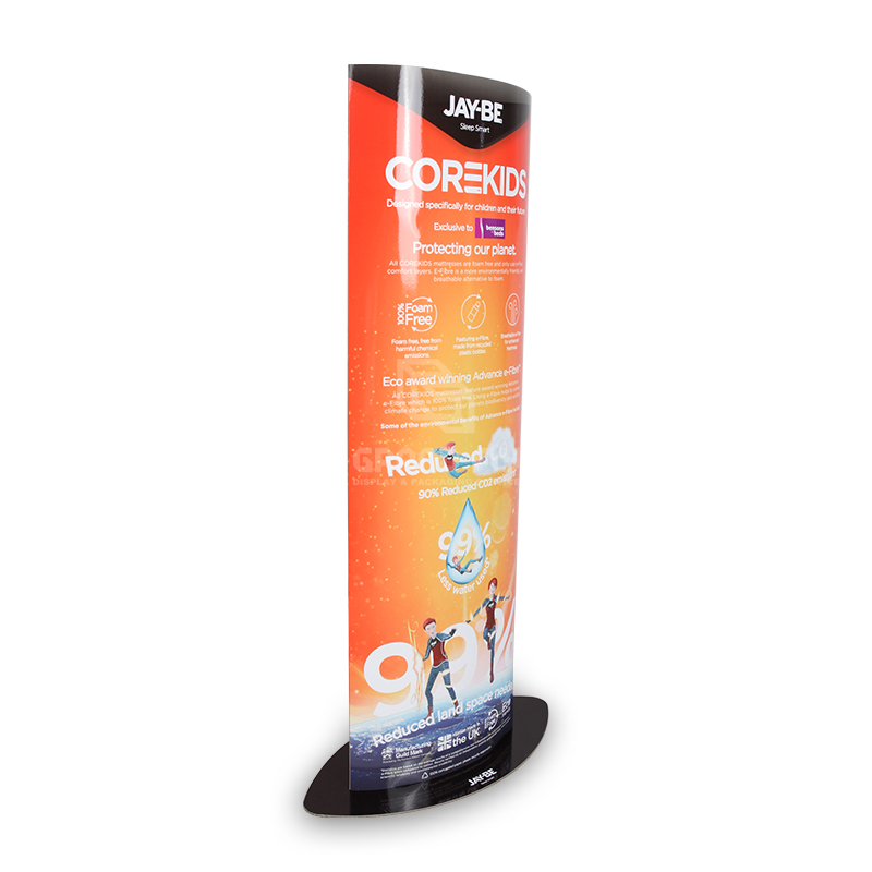 Two Sided Life-Size Elliptic Advertising Standee Display-1 Two Sided Life-Size Elliptic Advertising Standee Display-1