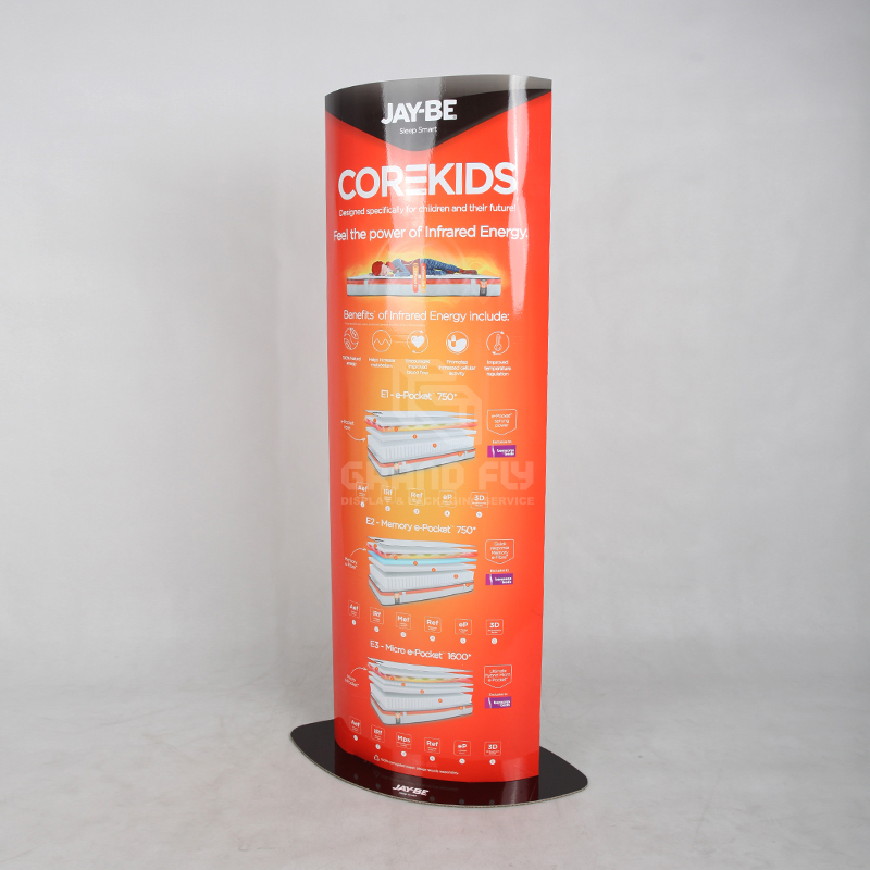 Two Sided Life-Size Elliptic Advertising Standee Display-3 Two Sided Life-Size Elliptic Advertising Standee Display-3