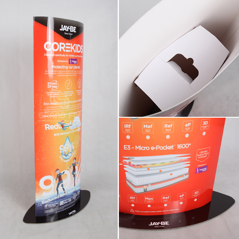 Two Sided Life-Size Elliptic Advertising Standee Display-4 Two Sided Life-Size Elliptic Advertising Standee Display-4