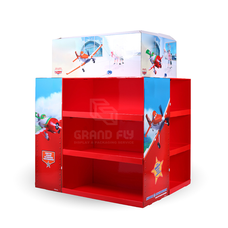Walmart Cardboard Full Pallet Display Stand for Toy-1 Walmart Cardboard Full Pallet Display Stand for Toy-1