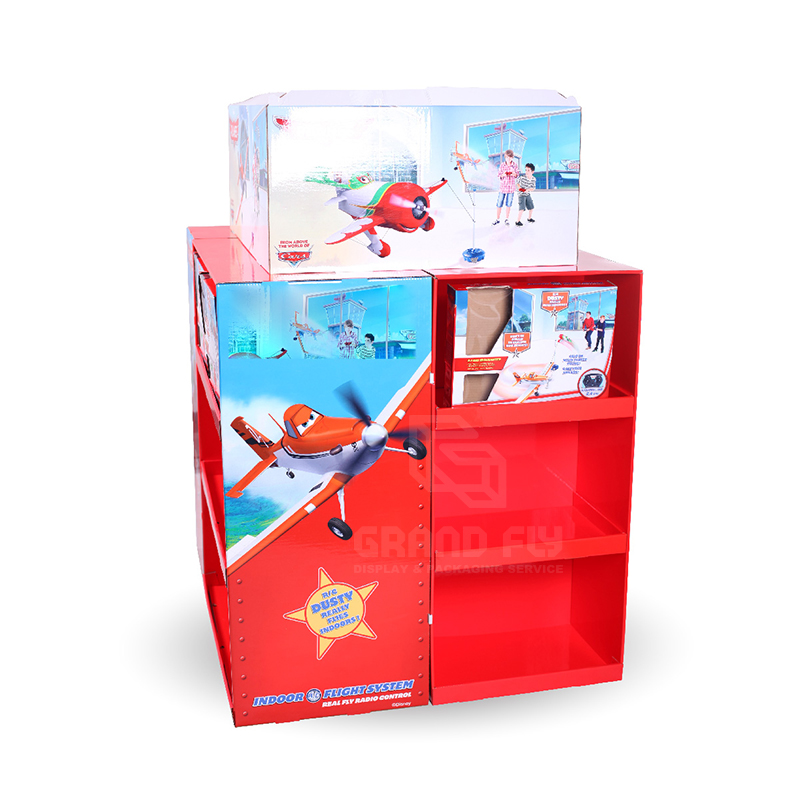 Walmart Cardboard Full Pallet Display Stand for Toy-2 Walmart Cardboard Full Pallet Display Stand for Toy-2