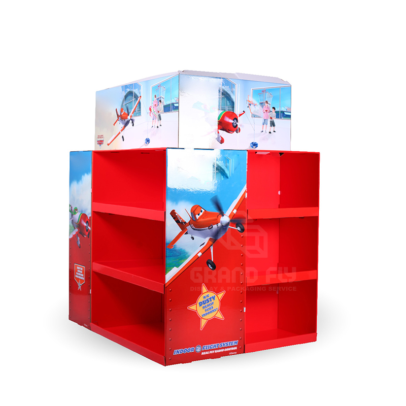 Walmart Cardboard Full Pallet Display Stand for Toy-3 Walmart Cardboard Full Pallet Display Stand for Toy-3
