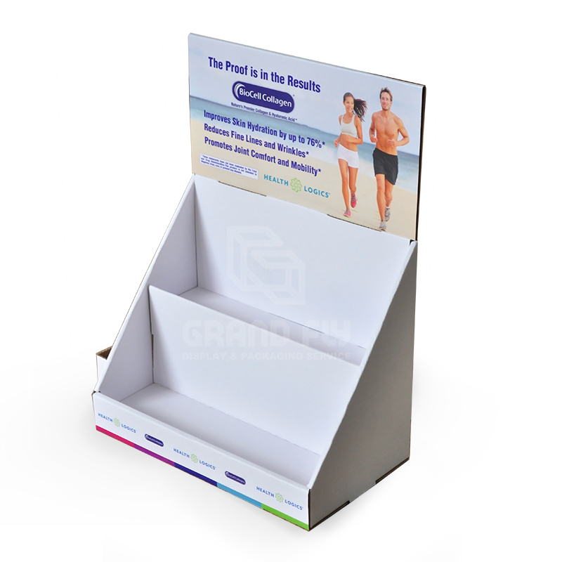 2 Tier Countertop Display for Health Care Products-1 2 Tier Countertop Display for Health Care Products-1