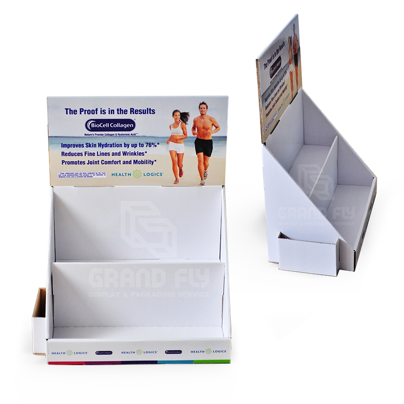 2 Tier Countertop Display for Health Care Products-3 2 Tier Countertop Display for Health Care Products-3