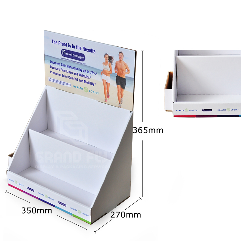 2 Tier Countertop Display for Health Care Products-4 2 Tier Countertop Display for Health Care Products-4