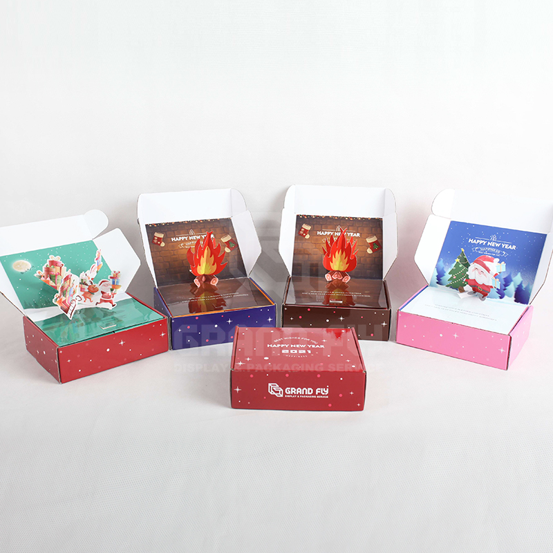 Custom 3D PopUp Paper Mailler Shipping Box Custom 3D PopUp Paper Mailler Shipping Box