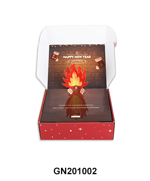 Custom PopUp Campfire Mailler Shipping Box