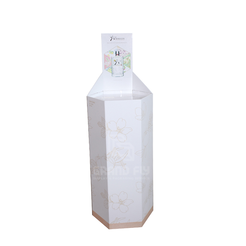 Corrugated Free Standing Display Dump Bins for Perfume-2