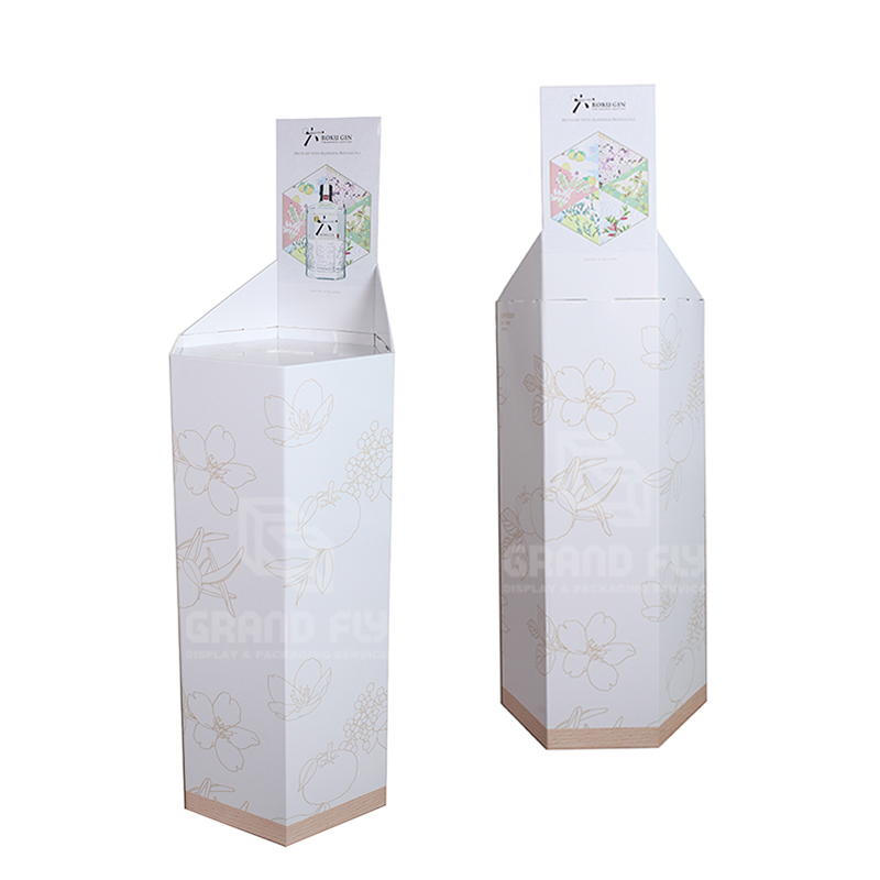 Corrugated Free Standing Display Dump Bins for Perfume-5