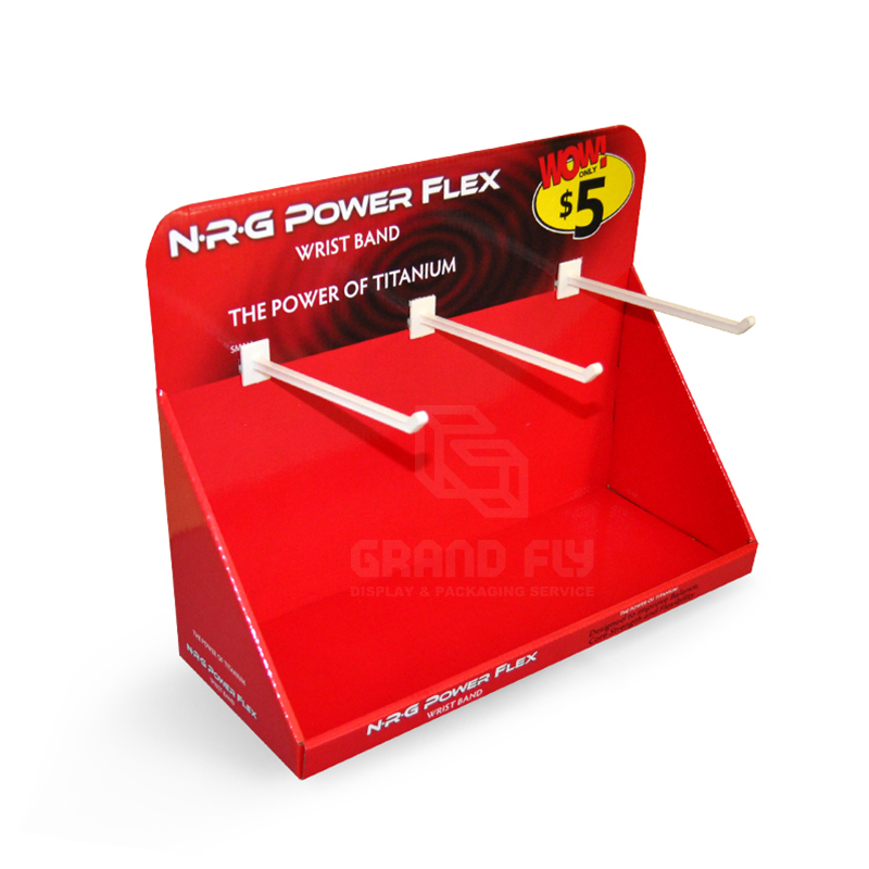 POS Counter Display Packaging Box with Hook for Bracelet-1