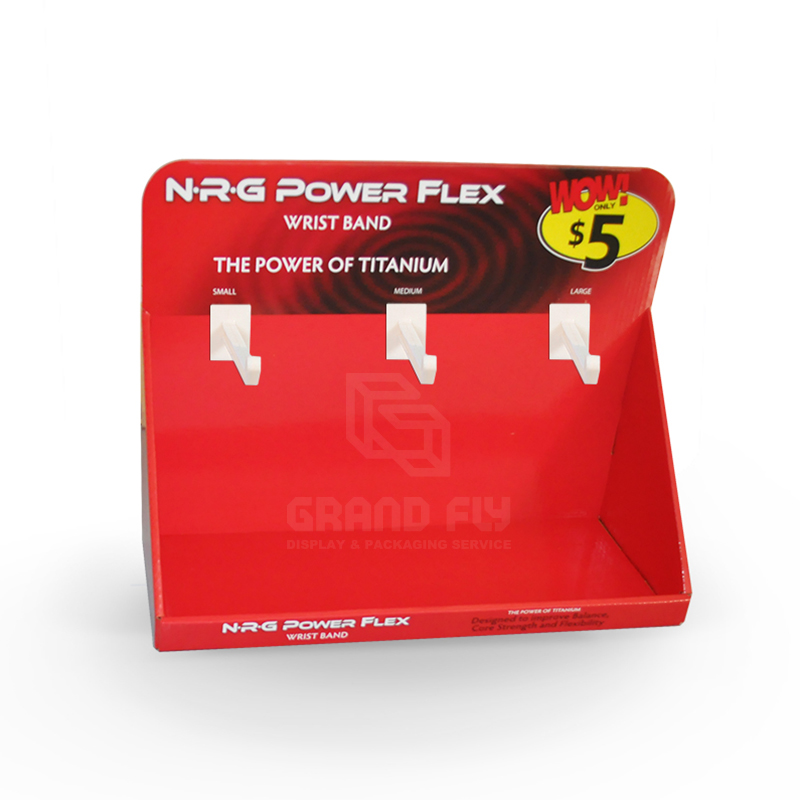 POS Counter Display Packaging Box with Hook for Bracelet-2