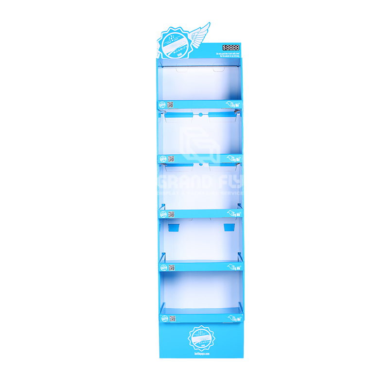 Carton Paper Floor Shipper Display Rack for Bottle Opener -2