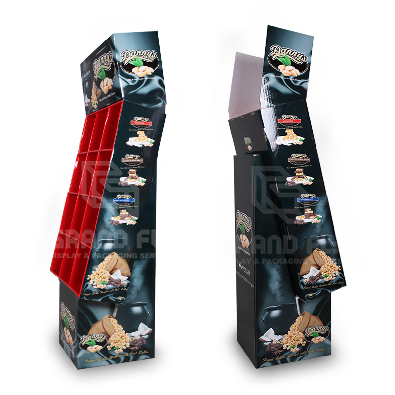 Custom Printed Eye-catching Cardboard POS Display with Pocket -5