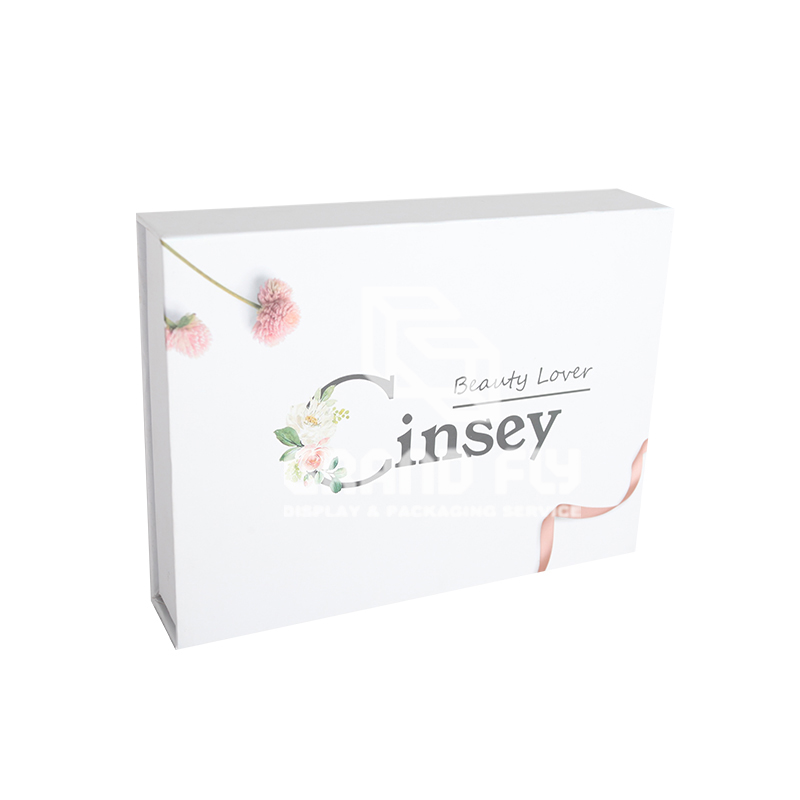 Recycle One Piece Magnetic Luxury Rigid Paper Gift Box-2