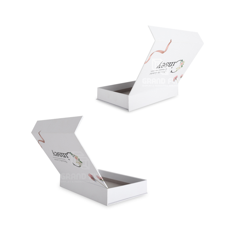 Recycle One Piece Magnetic Luxury Rigid Paper Gift Box-6