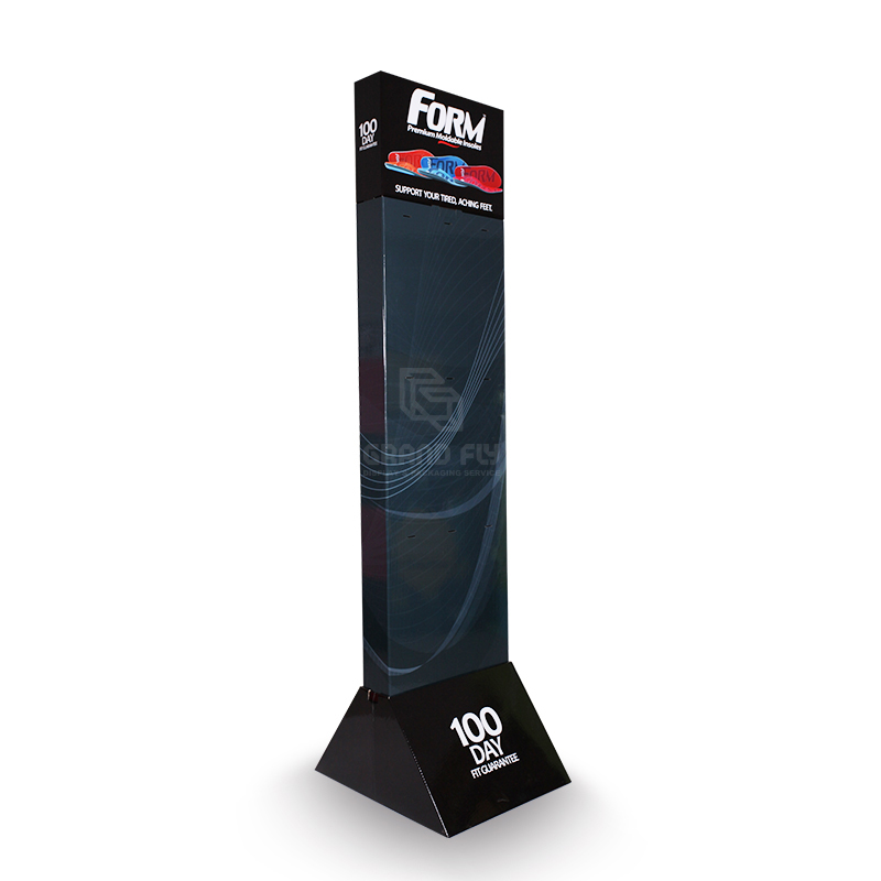 2 Side Pegboard FSDU Cardboard Display for Shoe-pad -1 2 Side Pegboard FSDU Cardboard Display for Shoe-pad -1