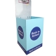 BTS Retail Display Dump Bins with Header for Sock