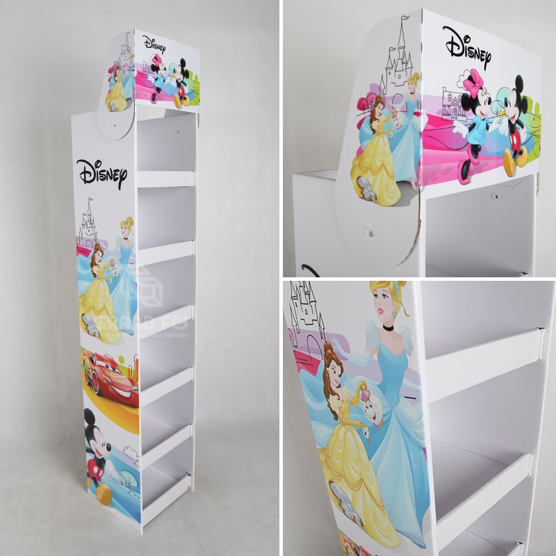 Back To School POS Floor Shipper for Schoolbag Stationery-1 Back To School POS Floor Shipper for Schoolbag Stationery-1