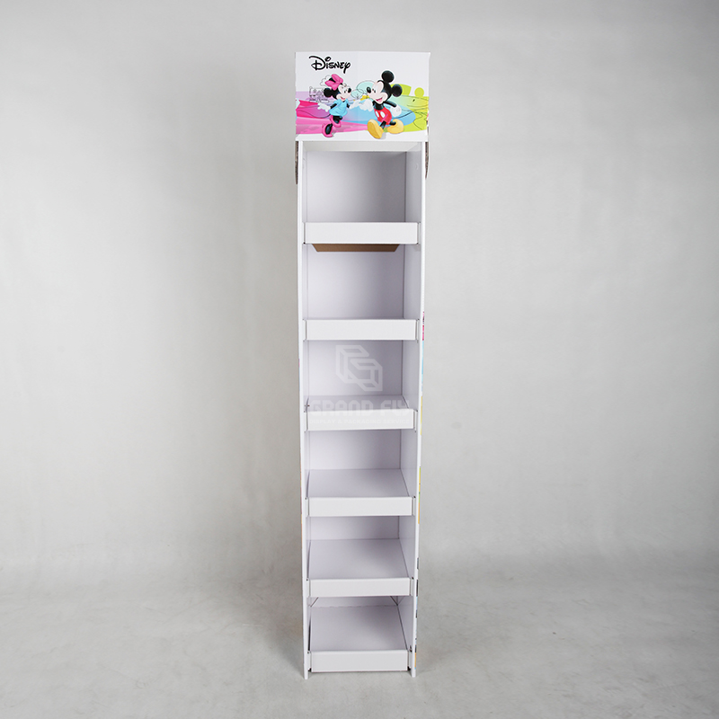 Back To School POS Floor Shipper for Schoolbag-Stationery-2 Back To School POS Floor Shipper for Schoolbag-Stationery-2