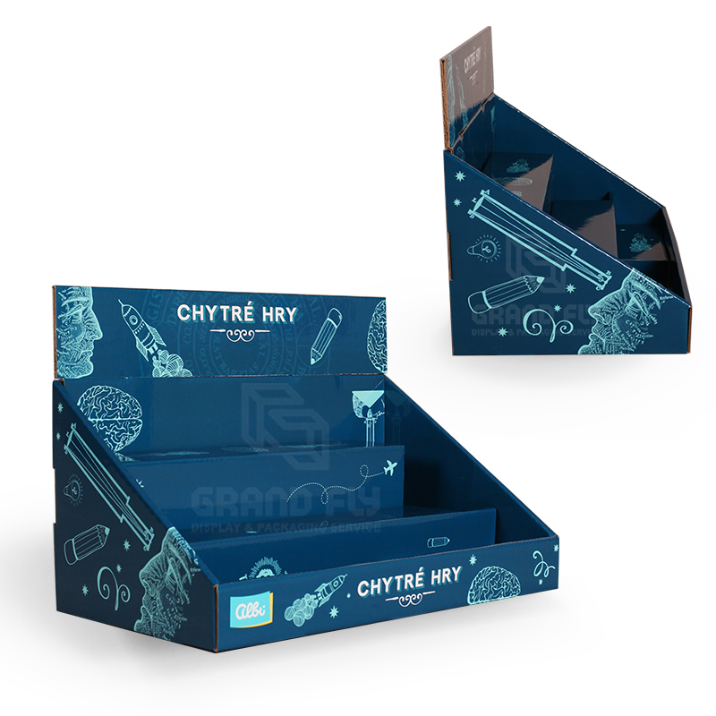 Back To School Retail Point of Sale Cardboard CDU-04 Back To School Retail Point of Sale Cardboard CDU-04