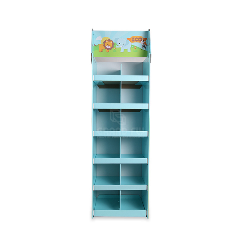 Back to School Cardboard POS FSDU Display for Backpack-2 Back to School Cardboard POS FSDU Display for Backpack-2