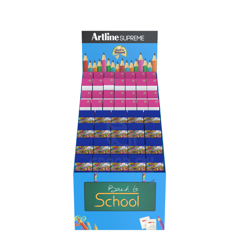 Back to School Temporary POS Display Rack for Notebook-2 Back to School Temporary POS Display Rack for Notebook-2