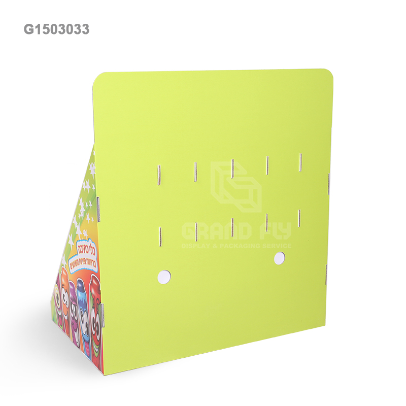 Custom Crayons Desktop Counter Display Stand with Cells-4 Custom Crayons Desktop Counter Display Stand with Cells-4