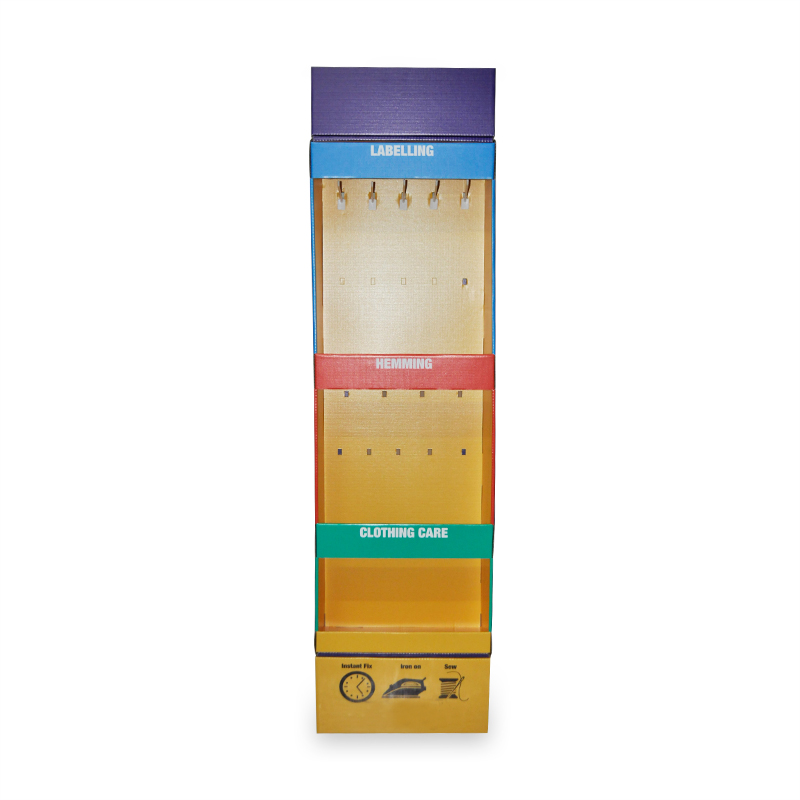 Pen & Pencil Powerwing Carton Display Shipper with Peg Hook-2 Pen & Pencil Powerwing Carton Display Shipper with Peg Hook-2